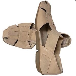Aerosoles Beige Neutral Leather Fisherman Sandals